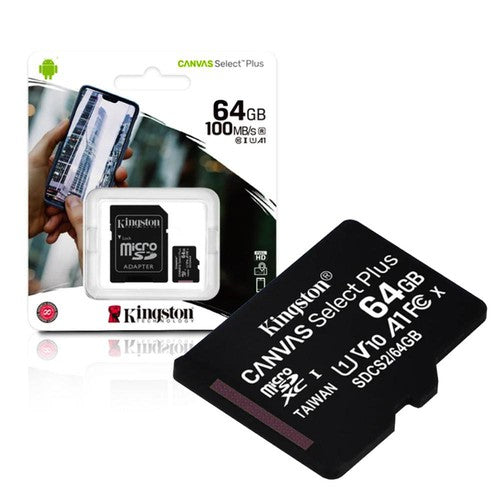 Tarjeta SD Kingston de 64GB