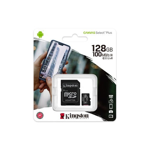 Tarjeta SD Kingston de 128GB