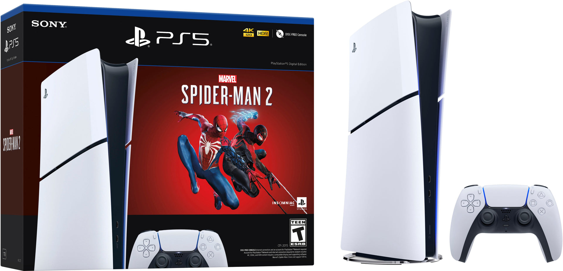 Paquete Sony Playstation 5 Digital Spiderman 2