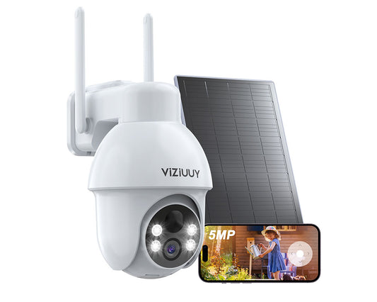 Vizuuy Solar Wireless Security Cam