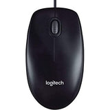 Ratón con cable Logitech M90