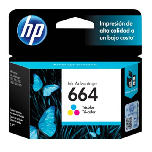 HP 664 Tri-Colour Ink Cartridge F6V28AL