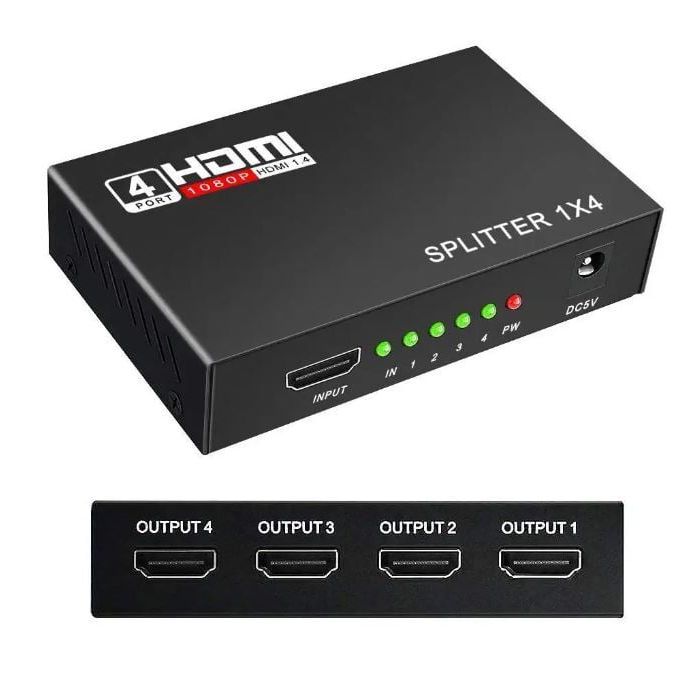 Divisor HDMI de 4 puertos HD 4K x 2K