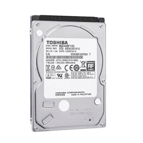 Toshiba 2.5" 1TB 5200 HDD