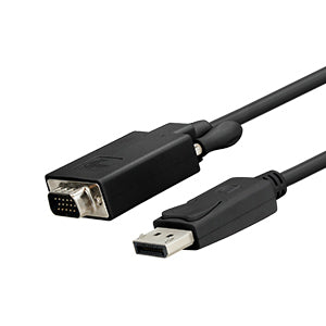 XTECH DisplayPort Male to VGA Male Cable