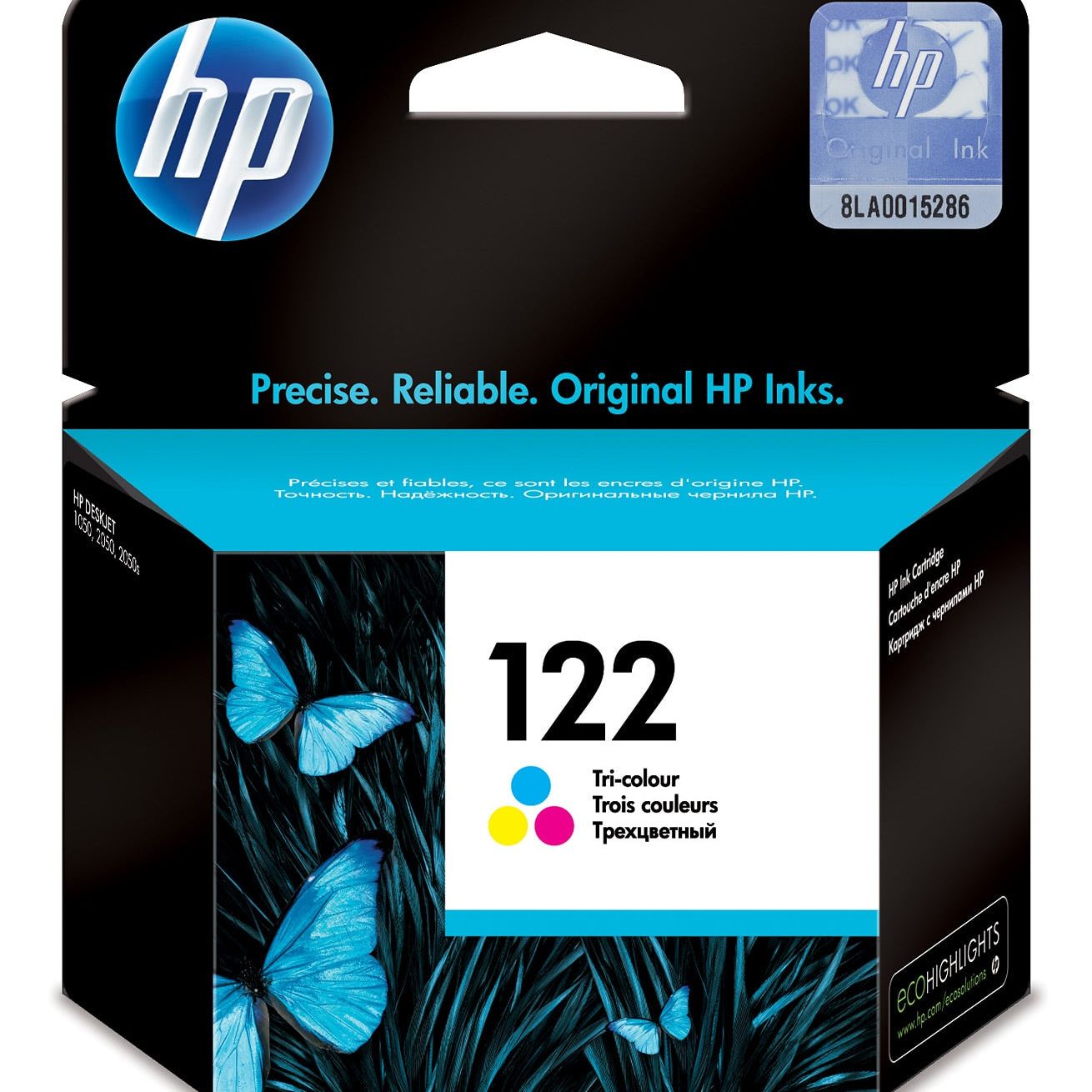 HP 122 Colour Ink Cartridge CH562HL