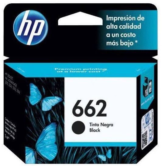 HP 662 Black Ink Cartridge CZ103AL