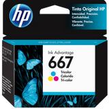 HP 667 Colour Ink Cartridge 3YM78AL