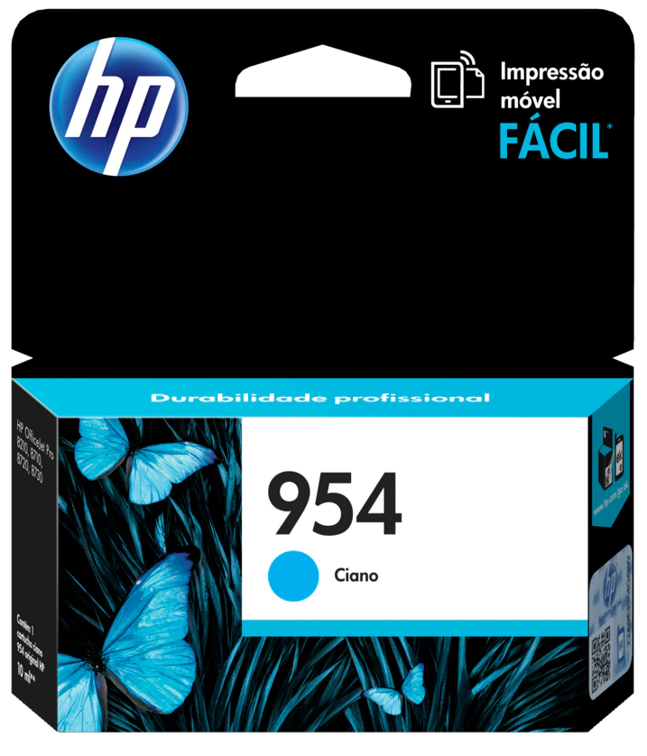 HP 954 Cyan Ink Cartridge L0S50AL